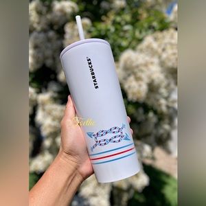 Starbucks 2018 Sail With Love Nautical Stainless Steel Tumbler